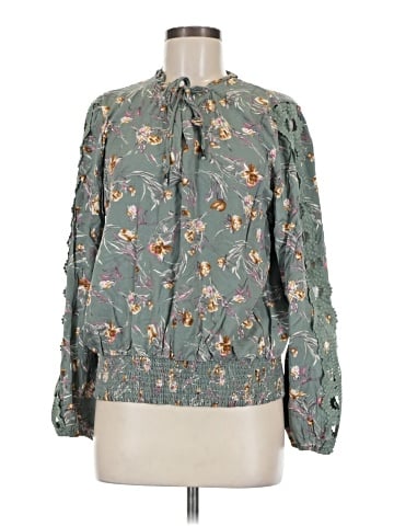 Easel Long Sleeve Blouse (view 1)