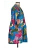 Unbranded Paisley Blue Casual Dress Size L - photo 4