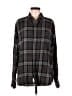 Weatherproof Plaid Gray Long Sleeve Button-Down Shirt Size XL - photo 1