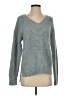 Falls Creek Checkered-gingham Teal Pullover Sweater Size S - photo 1