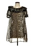 Forever 21 100% Polyester Animal Print Brown Cocktail Dress Size L - photo 1