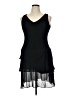 Evan Picone 100% Polyester Black Cocktail Dress Size 14 - photo 1