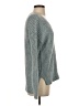 Falls Creek Checkered-gingham Teal Pullover Sweater Size S - photo 4