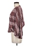 Heyson 100% Rayon Burgundy 3/4 Sleeve Blouse Size M - photo 5