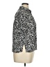Zara Animal Print Silver Short Sleeve Blouse Size XL - photo 4