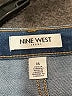 Nine West Solid Blue Jeans Size 16 - photo 4