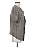 Odille 100% Rayon Gray Short Sleeve Blouse Size S - photo 4