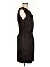 Julio 100% Polyester Tweed Brown Cocktail Dress Size 4 - photo 4