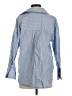 Zara Stripes Blue Long Sleeve Button-Down Shirt Size XS - photo 2