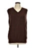 Unbranded Brown Sweater Vest Size L - photo 1