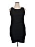 Leith Solid Black Cocktail Dress Size XL - photo 1