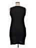 Leith Solid Black Cocktail Dress Size XL - photo 2