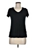 Active Basic Black Short Sleeve T-Shirt Size M - photo 1