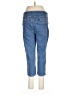 Chico's Solid Blue Jeggings Size Lg (2) - photo 2