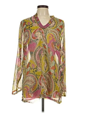 Travelsmith Long Sleeve Blouse (view 1)