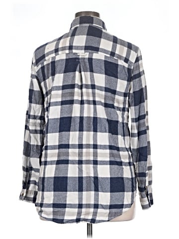 American Eagle Outfitters Long Sleeve Button-Down Shirt (view 2)