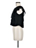 Cleobella 100% Rayon Black Short Sleeve Top Size M - photo 5