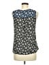 Skies Are Blue 100% Polyester Blue Sleeveless Blouse Size M - photo 2