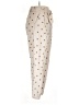 Azalea 100% Cotton Polka Dots Gold Casual Pants Size L - photo 4