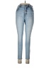 Ann Taylor LOFT Stripes Blue Jeans Size 10 - photo 1