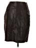 VS2 100% Leather Brown Leather Skirt Size 4 - photo 2