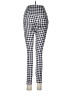 X by Gottex Checkered-gingham Black Leggings Size M - photo 2