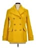 J.Crew Yellow Wool Coat Size 10 - photo 1