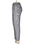 X by Gottex Checkered-gingham Black Leggings Size M - photo 5