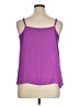 ELOQUII 100% Polyester Purple Sleeveless Blouse Size 16 Plus - photo 2