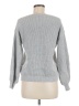 Blu Pepper 100% Polyester Gray Pullover Sweater Size M - photo 2