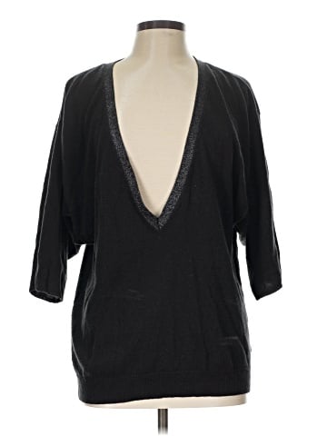 New York & Company 3/4 Sleeve T-Shirt (view 1)