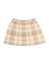 Unbranded Plaid Tan Skirt Size 7 - 8 - photo 1