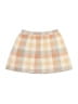 Unbranded Plaid Tan Skirt Size 7 - 8 - photo 2