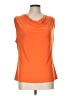 Bleeker & McDougal Orange Sleeveless Blouse Size L - photo 1