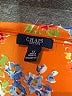 Chaps 100% Polyester Orange 3/4 Sleeve Blouse Size 1X - photo 7