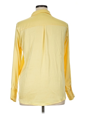 Aqua Long Sleeve Blouse (view 2)