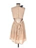 Anna-kaci 100% Polyester Solid Tan Casual Dress Size M (estimated) - photo 2