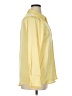 Aqua 100% Polyester Yellow Long Sleeve Blouse Size XL - photo 4
