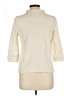 Talbots Outlet Ivory Short Sleeve Turtleneck Size L - photo 2