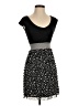 Zara Basic Polka Dots Black Cocktail Dress Size S - photo 1