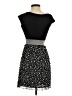 Zara Basic Polka Dots Black Cocktail Dress Size S - photo 2