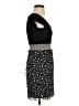Zara Basic Polka Dots Black Cocktail Dress Size S - photo 4