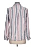 Cloth & Stone Stripes Pink Long Sleeve Blouse Size L - photo 2