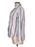 Cloth & Stone Stripes Pink Long Sleeve Blouse Size L - photo 5