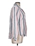 Cloth & Stone Stripes Pink Long Sleeve Blouse Size L - photo 4