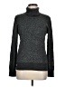 Calvin Klein Metallic Gray Turtleneck Sweater Size M - photo 1