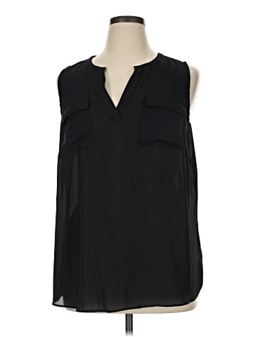 Worthington Sleeveless Blouse (view 1)