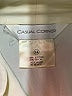 Casual Corner Ivory Short Sleeve Blouse Size 14 - photo 7