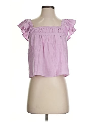 Aqua Short Sleeve Top (view 1)