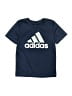 Adidas Blue Short Sleeve T-Shirt Size 4 - photo 1